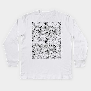 Grunge Texture Kids Long Sleeve T-Shirt